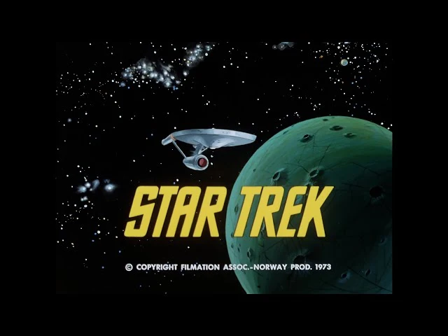 The final frame of the Star Trek: TAS intro.