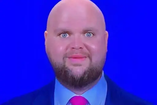 Bald JD Vance.