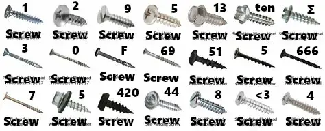 bunch of screws I guess