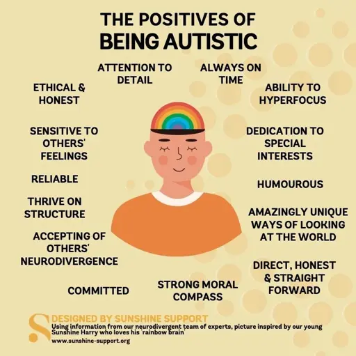 What are the positives of autism?